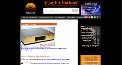 Desktop Screenshot of enjoythemusic.com